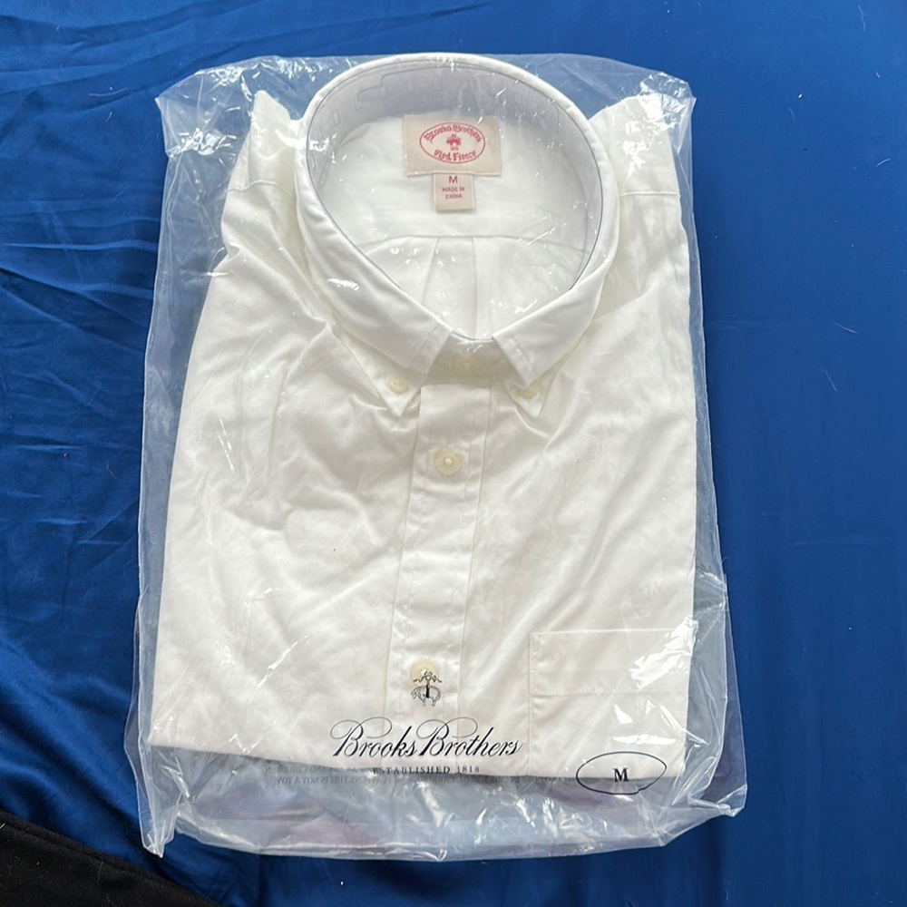 Brooks Brothers white dress shirt